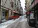  ruelle piétonne en hiver